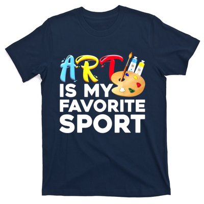 Cool Art For Women Artist Painter Art Teacher Painting T-Shirt