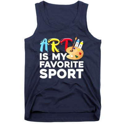 Cool Art For Women Artist Painter Art Teacher Painting Tank Top