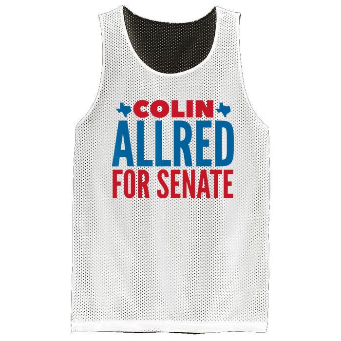 Colin Allred For Senate Mesh Reversible Basketball Jersey Tank