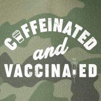 Caffeinated And Vaccinated Legacy Tie Dye Trucker Hat
