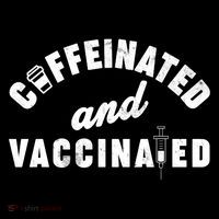 Caffeinated And Vaccinated Toddler Hoodie
