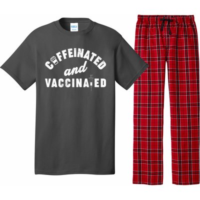 Caffeinated And Vaccinated Pajama Set