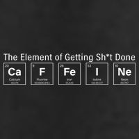 Caffeine The Element Of Getting Shit Done Cool Comfort Performance Bucket Hat