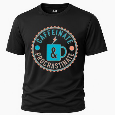 Caffinate & Procrastinate Performance Shirt