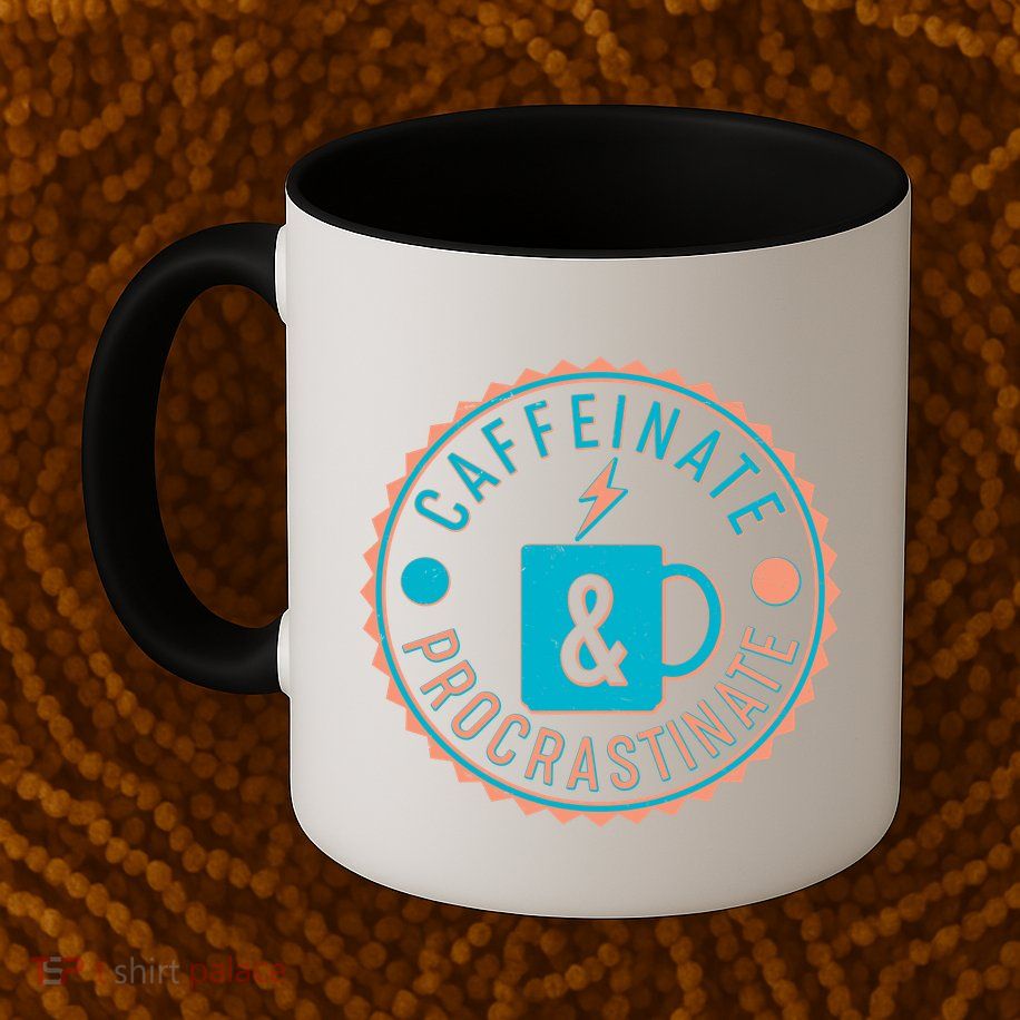 Caffinate & Procrastinate Mug