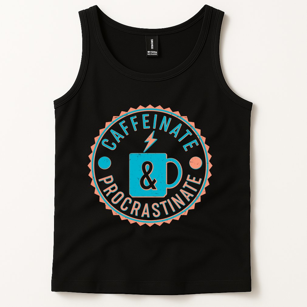 Caffinate & Procrastinate Tank Top