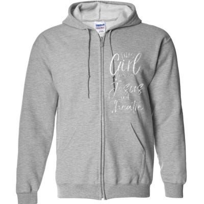 Christian Acting Gift This Runs On Jesus And Theatre Full Zip Hoodie