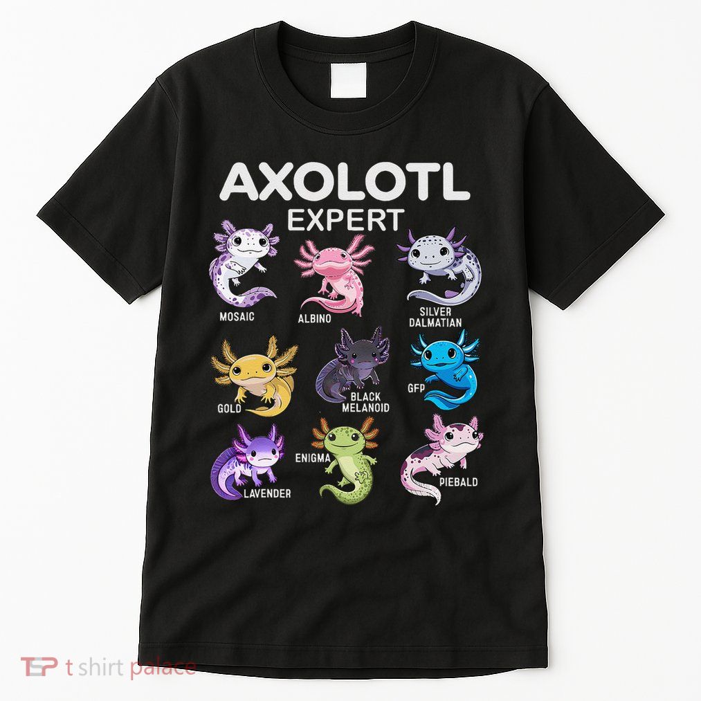 Cute Axolotl Girl Axolotl Gift Tall T-Shirt