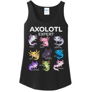 Cute Axolotl Girl Axolotl Gift Ladies Essential Tank