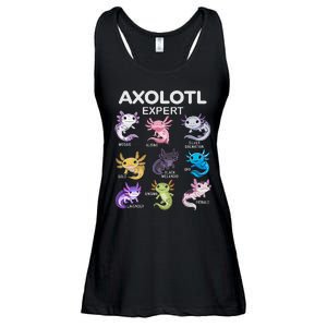 Cute Axolotl Girl Axolotl Gift Ladies Essential Flowy Tank