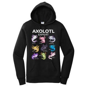 Cute Axolotl Girl Axolotl Gift Women's Pullover Hoodie