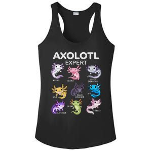 Cute Axolotl Girl Axolotl Gift Ladies PosiCharge Competitor Racerback Tank