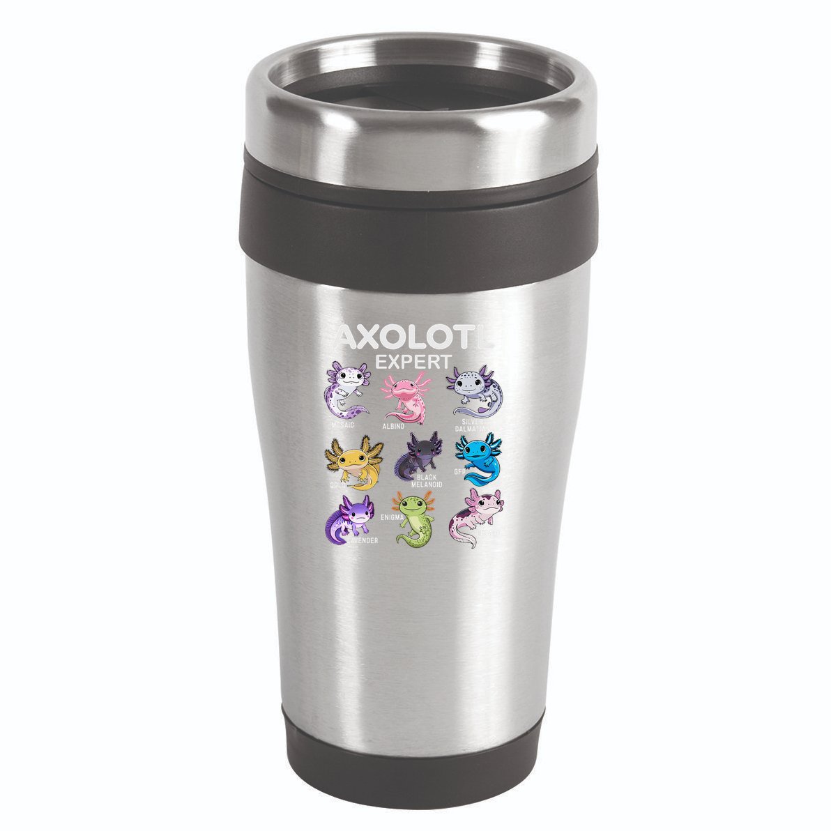 Cute Axolotl Girl Axolotl Gift 16oz Travel Tumbler