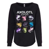 Cute Axolotl Girl Axolotl Gift Womens California Wash Sweatshirt