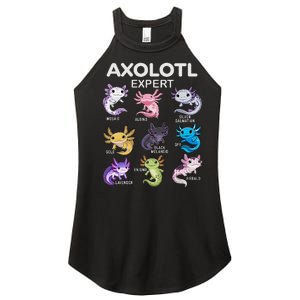 Cute Axolotl Girl Axolotl Gift Women's Perfect Tri Rocker Tank