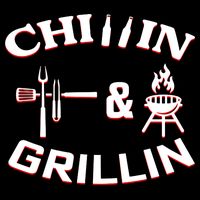 Chillin And Grillin BBQ Cooking Cooling Performance Crew T-Shirt