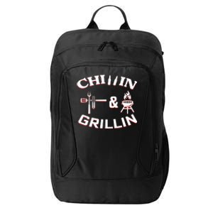 Chillin And Grillin BBQ Cooking City Backpack