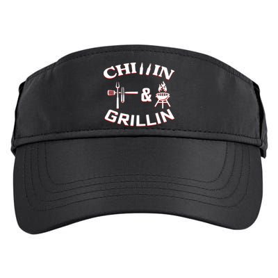 Chillin And Grillin BBQ Cooking Adult Drive Performance Visor