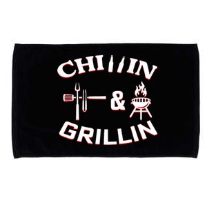 Chillin And Grillin BBQ Cooking Microfiber Hand Towel