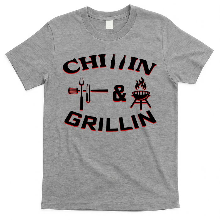 Chillin And Grillin BBQ Cooking T-Shirt