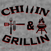 Chillin And Grillin BBQ Cooking Toddler Sweatshirt