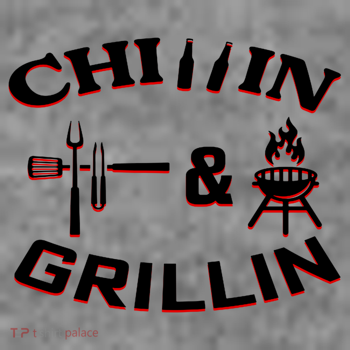 Chillin And Grillin BBQ Cooking Toddler Sweatshirt