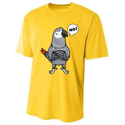 Congo African Grey Parrot Performance Sprint T-Shirt