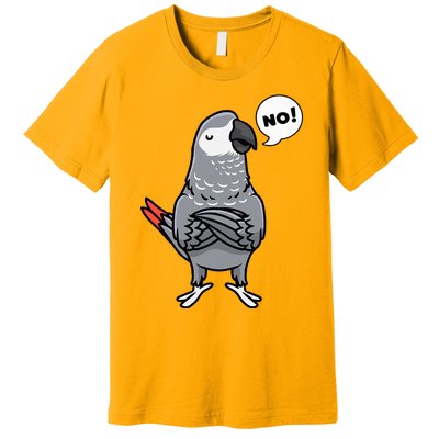 Congo African Grey Parrot Premium T-Shirt