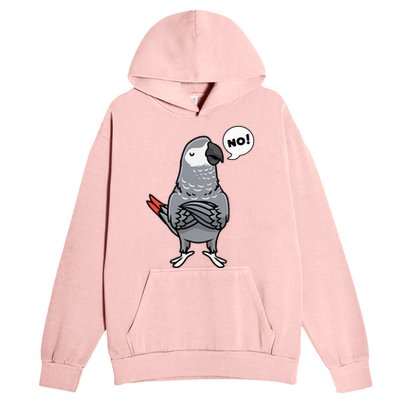 Congo African Grey Parrot Urban Pullover Hoodie