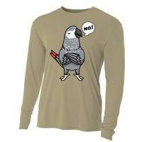 Congo African Grey Parrot Cooling Performance Long Sleeve Crew