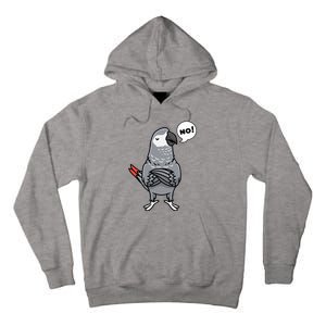 Congo African Grey Parrot Tall Hoodie