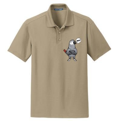 Congo African Grey Parrot Dry Zone Grid Polo