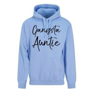 Cute Aunt Gift From Niece And Nephew Funny Gift Gangsta Auntie Gift Unisex Surf Hoodie