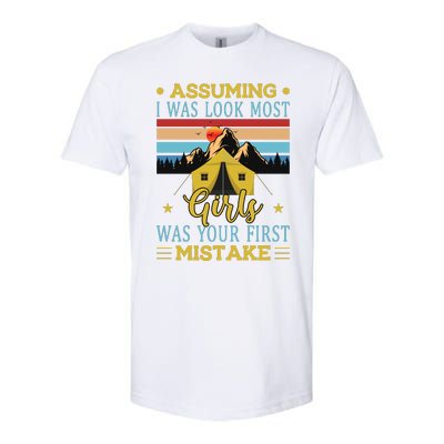 Camping Adventures Graphic Softstyle CVC T-Shirt