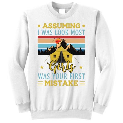 Camping Adventures Graphic Sweatshirt