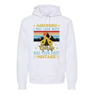 Camping Adventures Graphic Premium Hoodie