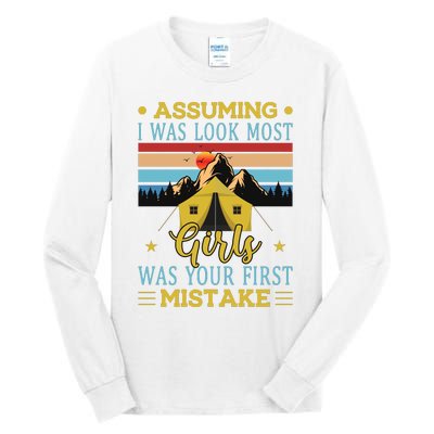 Camping Adventures Graphic Tall Long Sleeve T-Shirt