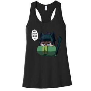 Cute Anime Girl Funny Apothecary Anime Diaries Mao Mao Women's Racerback Tank