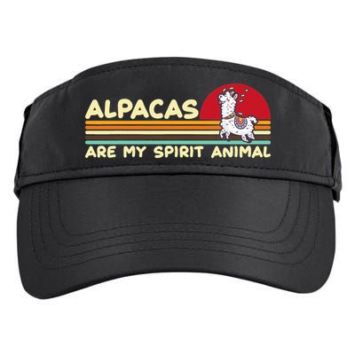 Cute alpaca groups design, alpacas are my spirit animal Adult Drive Performance Visor