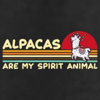 Cute alpaca groups design, alpacas are my spirit animal 11oz C Handle Ceramic Mug