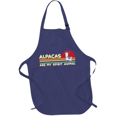 Cute alpaca groups design, alpacas are my spirit animal Apron