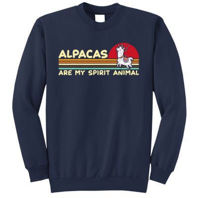 Cute alpaca groups design, alpacas are my spirit animal Sweatshirt