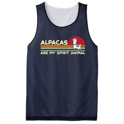 Cute alpaca groups design, alpacas are my spirit animal Mesh Reversible Basketball Jersey Tank