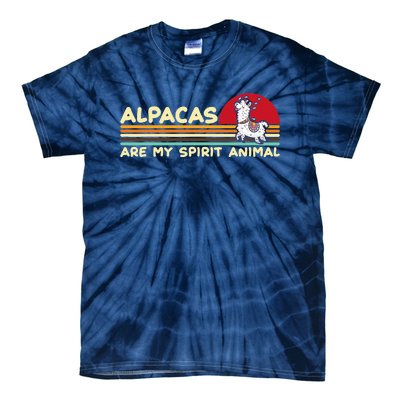 Cute alpaca groups design, alpacas are my spirit animal Tie-Dye T-Shirt