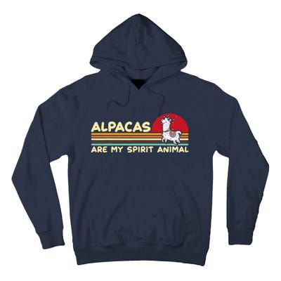 Cute alpaca groups design, alpacas are my spirit animal Tall Hoodie