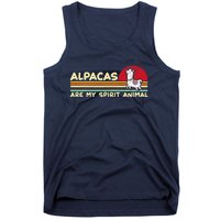 Cute alpaca groups design, alpacas are my spirit animal Tank Top