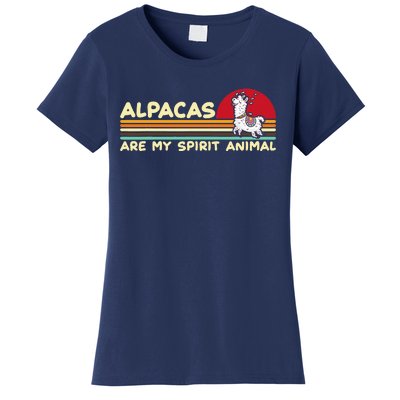 Cute alpaca groups design, alpacas are my spirit animal Women's T-Shirt