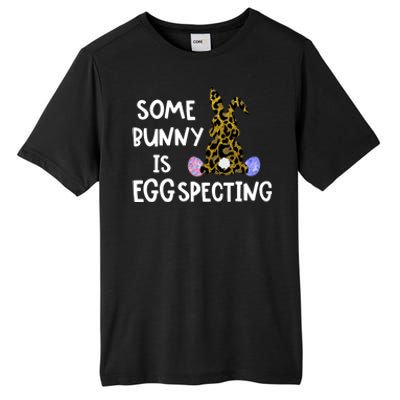 Cute Announcefunny Gift Easter Expecting Pregnant Mom Gift Tall Fusion ChromaSoft Performance T-Shirt