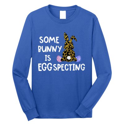 Cute Announcefunny Gift Easter Expecting Pregnant Mom Gift Long Sleeve Shirt