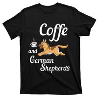 Coffee And German Shepherds T-Shirt